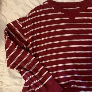 Hollister cropped long sleeve
